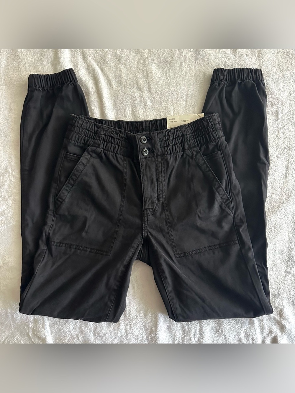 American Eagle Black Jegging Jogger Pants